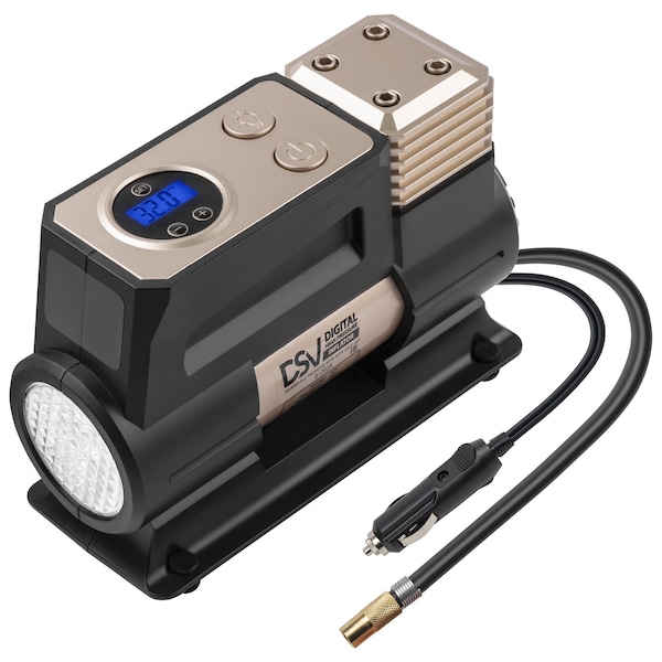 Dsv Standard Digital Portable Air Compressor 150PSI, Auto Shut Off 81202A - main